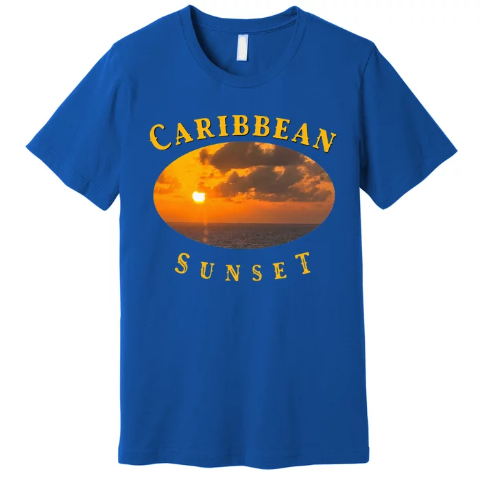 Caribbean Sunset Premium T-Shirt