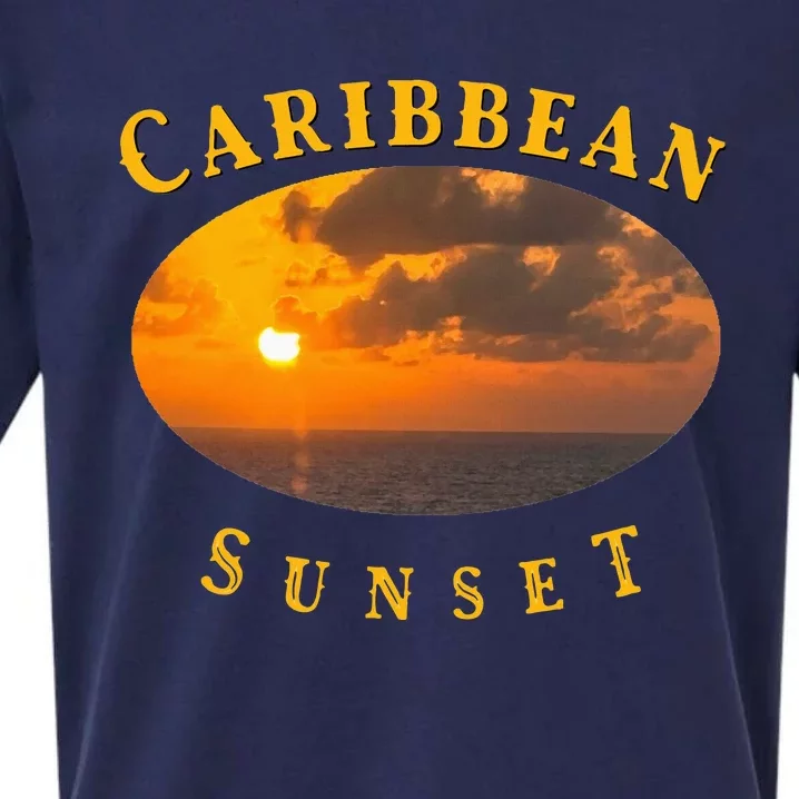 Caribbean Sunset Sueded Cloud Jersey T-Shirt