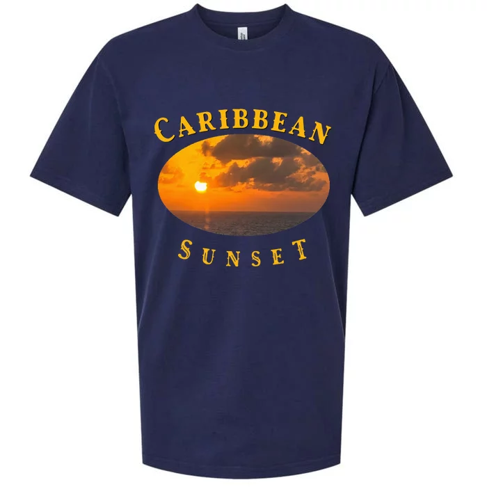 Caribbean Sunset Sueded Cloud Jersey T-Shirt