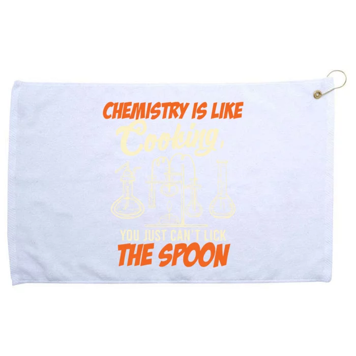 Chemistry Students Chemistry Is Like Cooking Chemist Grommeted Golf Towel