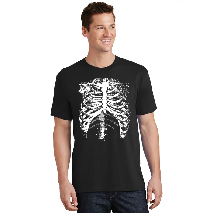 Cool Skeleton Costume Halloween T-Shirt