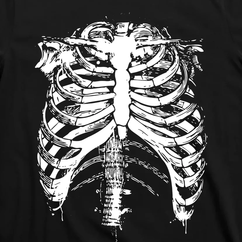 Cool Skeleton Costume Halloween T-Shirt