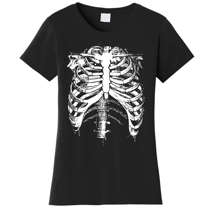 Cool Skeleton Costume Halloween Women's T-Shirt