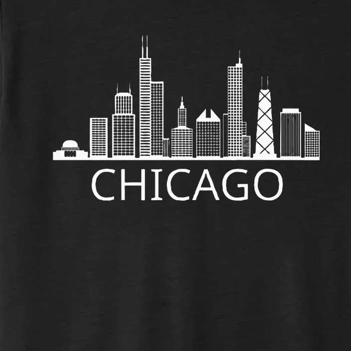 Chicago Skyline ChromaSoft Performance T-Shirt