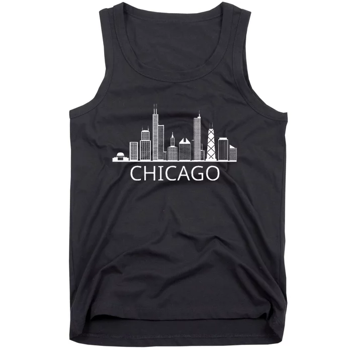 Chicago Skyline Tank Top