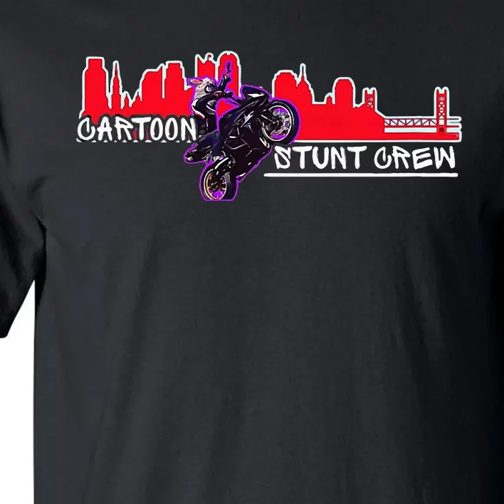 Cartoon Stunt Crew Tall T-Shirt