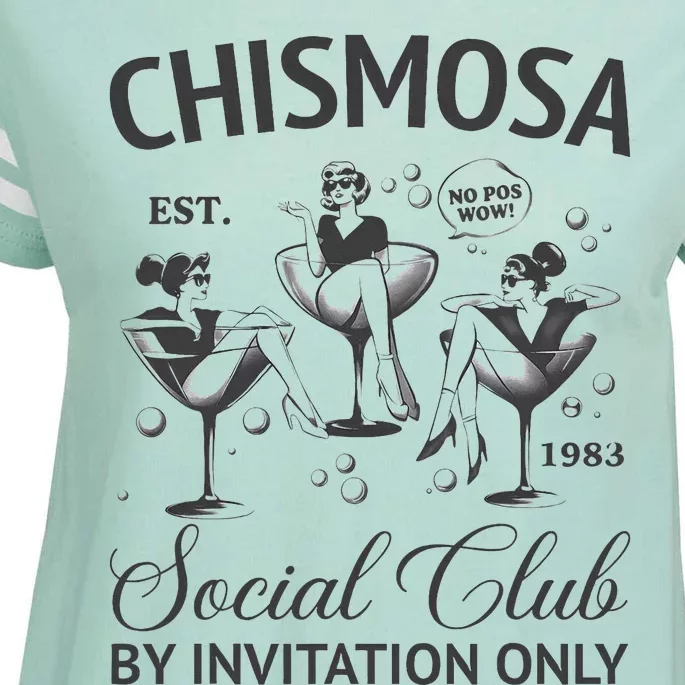 Chismosa Social Club Latina Mexicana Funny Hispanic Enza Ladies Jersey Football T-Shirt