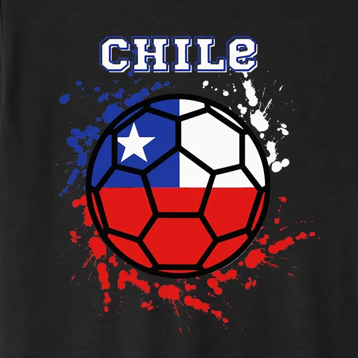 Chile Soccer Chilean Flag Futbol Fan Jersey ChromaSoft Performance T-Shirt