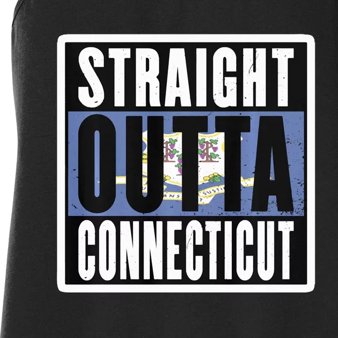 Connecticut State Ct Home State Love Women's Racerback Tank