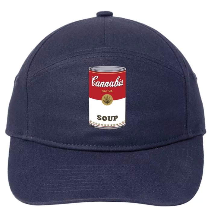 Cannabis Soup 7-Panel Snapback Hat