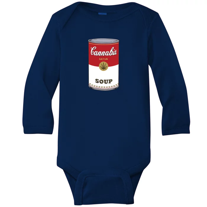 Cannabis Soup Baby Long Sleeve Bodysuit