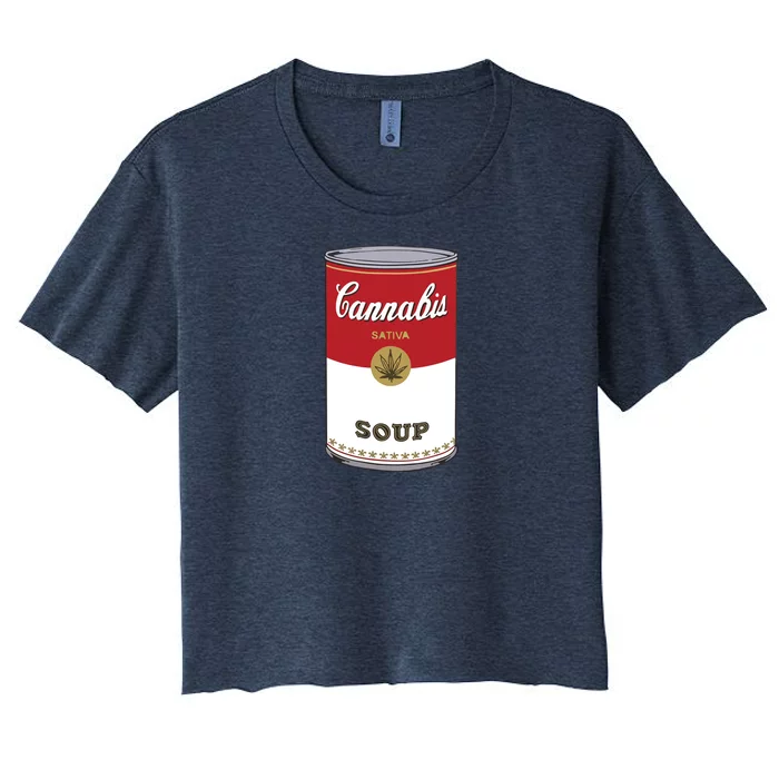 Cannabis Soup Women's Crop Top Tee