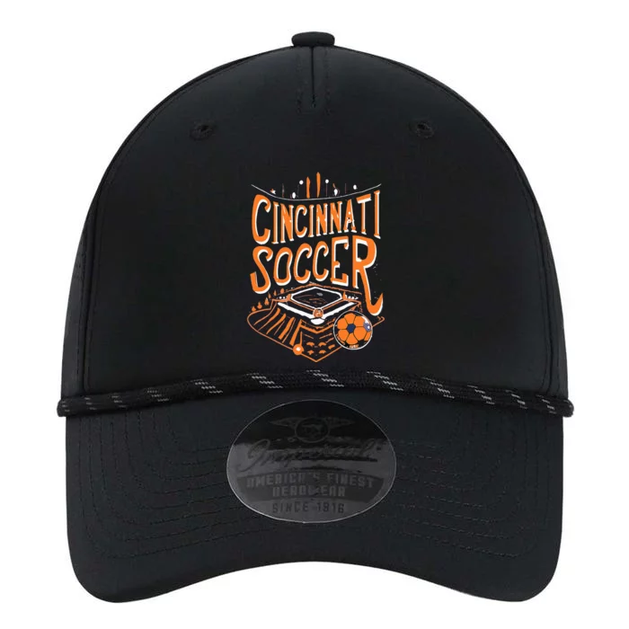 Cincinnati Soccer Cincy Futbol Cool Nati Skyline Performance The Dyno Cap