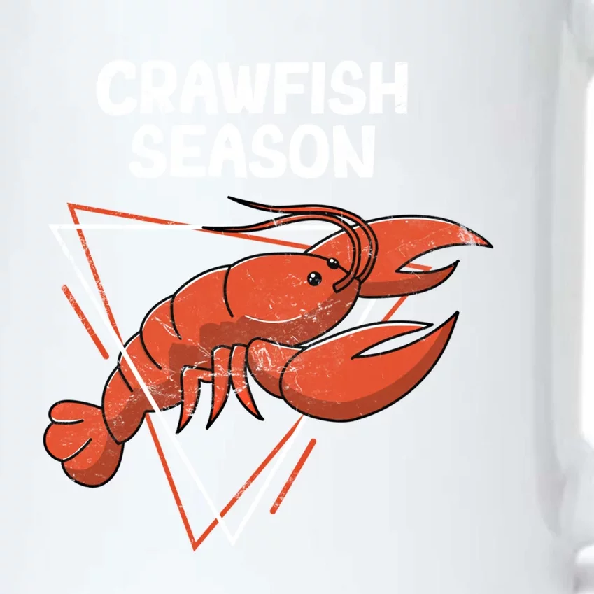 Crawfish Season Cajun Crawfish Boil Love Crayfish Seafood Gift Black Color Changing Mug