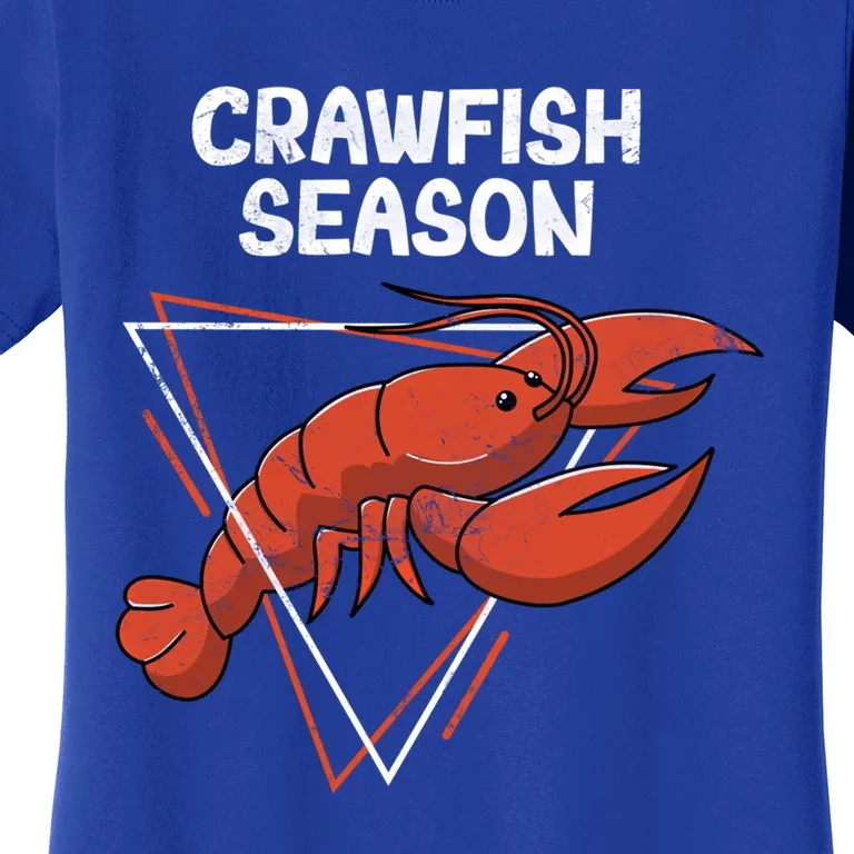 Crawfish Season Cajun Crawfish Boil Love Crayfish Seafood Gift Women's T-Shirt