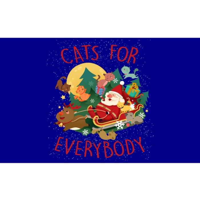 Cute Snow Cats For Everybody Christmas Cute Cat Lover Gift Bumper Sticker