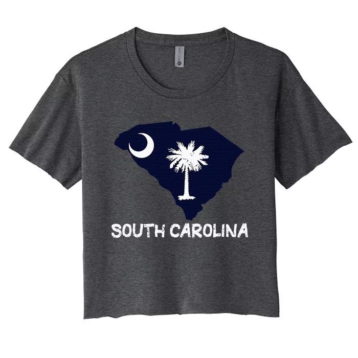 Cool South Carolina State Women's Crop Top Tee