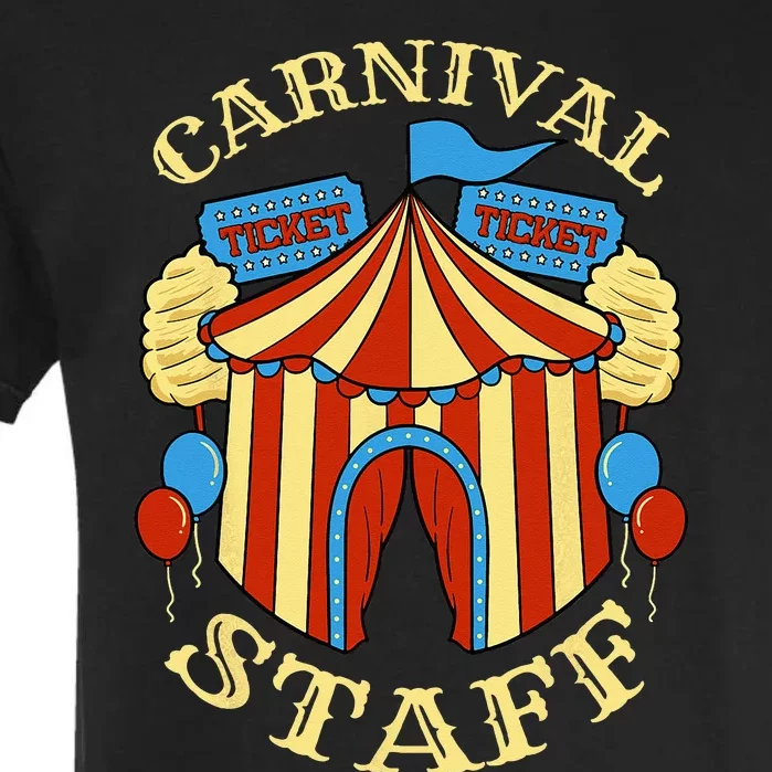 Carnival Staff Circus Event Security Ringmaster Lover Gift Garment-Dyed Heavyweight T-Shirt