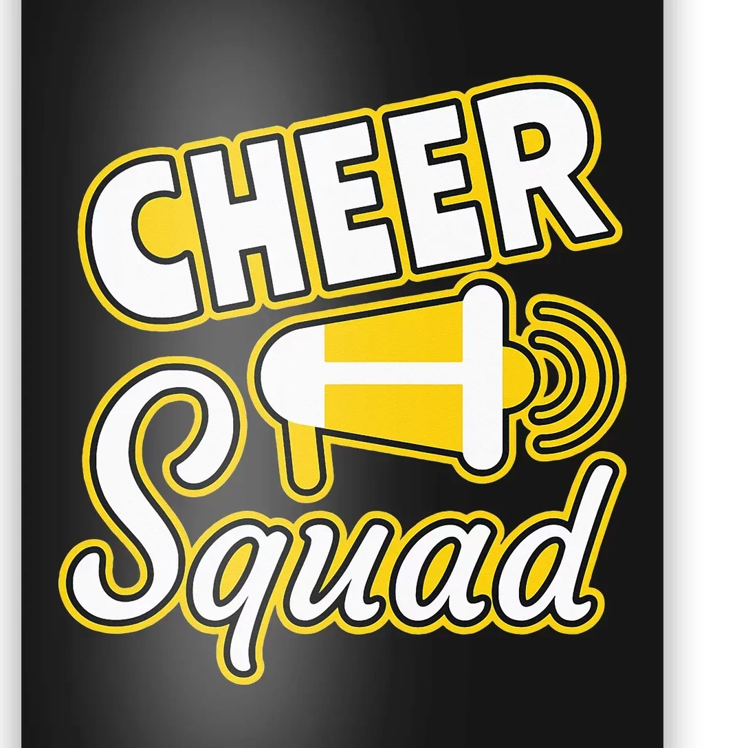 Cheer Squad Cheerleading Funny Cheerleader Poster