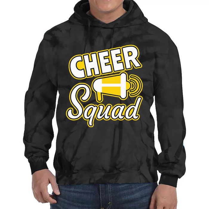 Cheer Squad Cheerleading Funny Cheerleader Tie Dye Hoodie