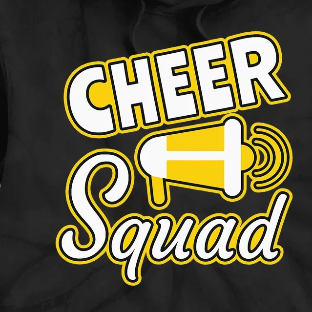 Cheer Squad Cheerleading Funny Cheerleader Tie Dye Hoodie