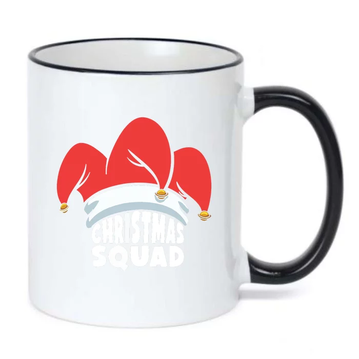 Christmas Squad Christmas Holiday Funny Family Matching Black Color Changing Mug