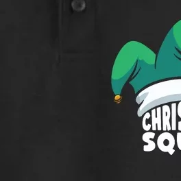 Christmas Squad Christmas Holiday Funny Family Matching Dry Zone Grid Performance Polo