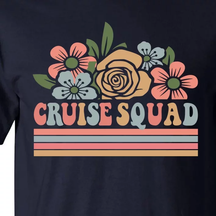 Cruise Squad Cool Summer Vacation Tall T-Shirt