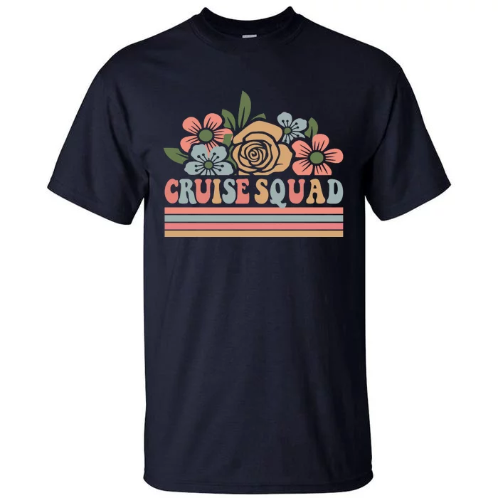 Cruise Squad Cool Summer Vacation Tall T-Shirt