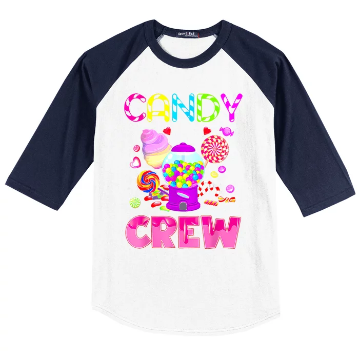 Candy Squad Baseball Sleeve Shirt