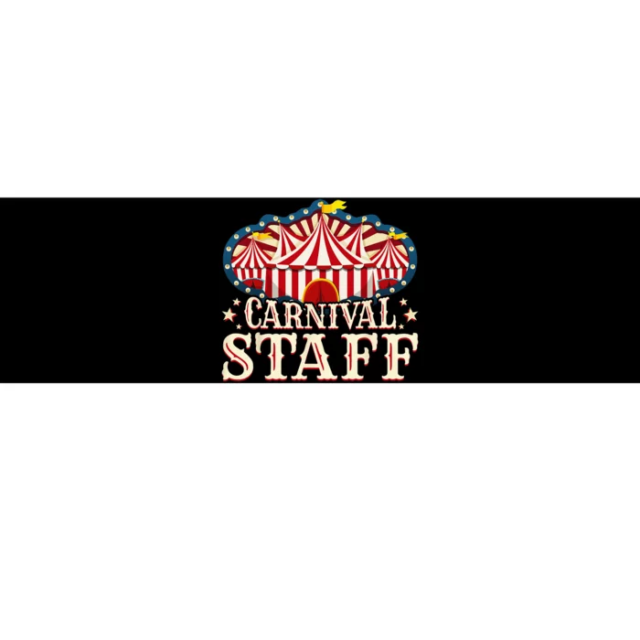 Carnival Staff Bumper Sticker