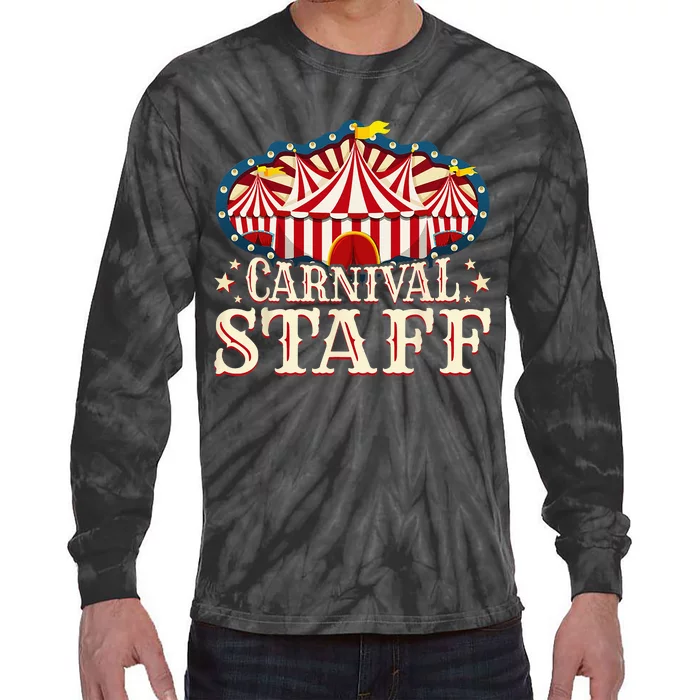 Carnival Staff Tie-Dye Long Sleeve Shirt