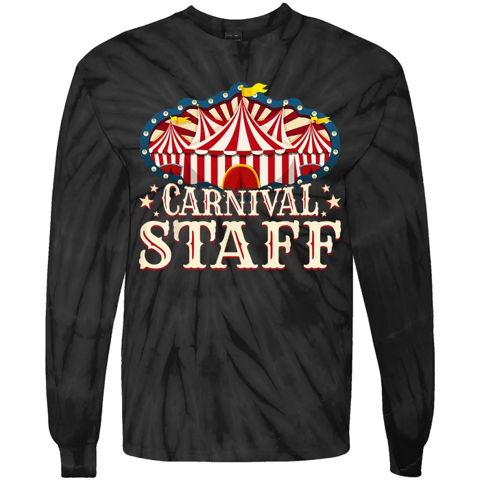 Carnival Staff Tie-Dye Long Sleeve Shirt