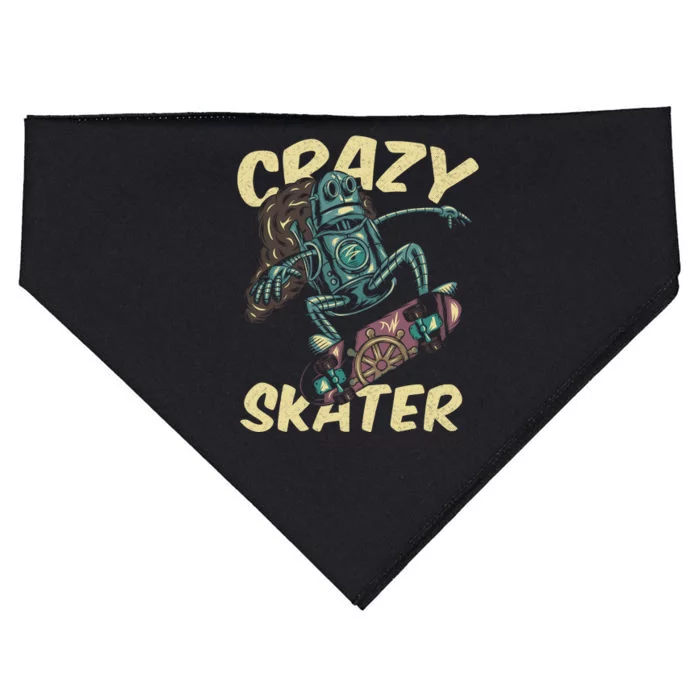 Crazy Skater USA-Made Doggie Bandana