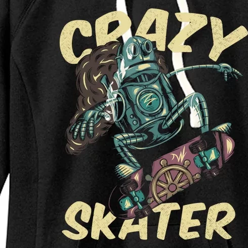 Crazy Skater Women's Fleece Hoodie