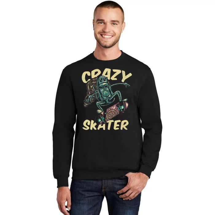 Crazy Skater Tall Sweatshirt