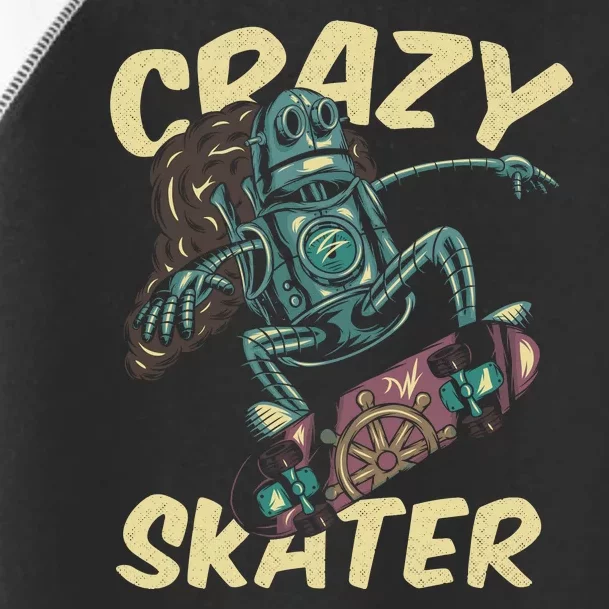 Crazy Skater Toddler Fine Jersey T-Shirt