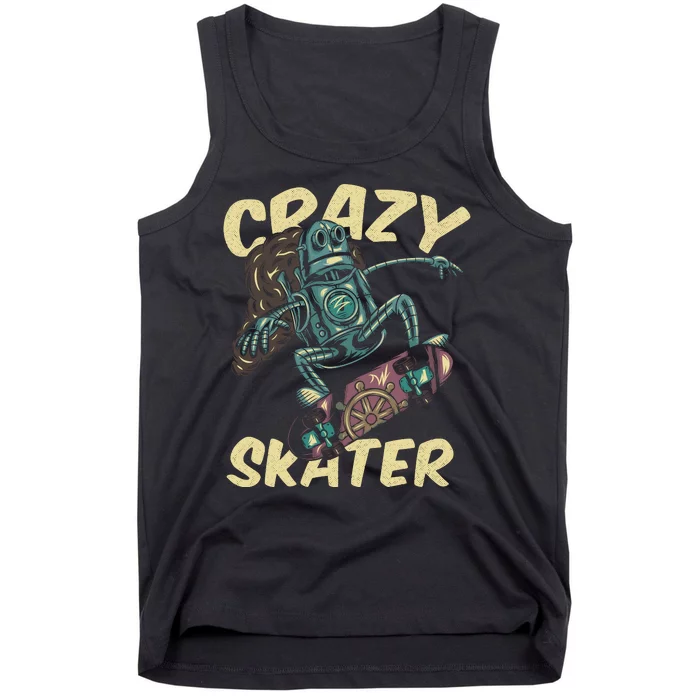 Crazy Skater Tank Top