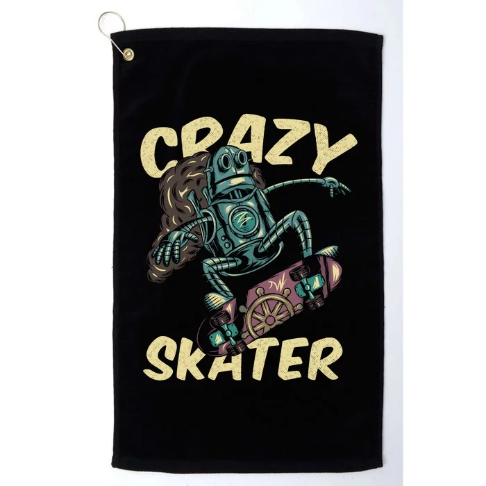 Crazy Skater Platinum Collection Golf Towel