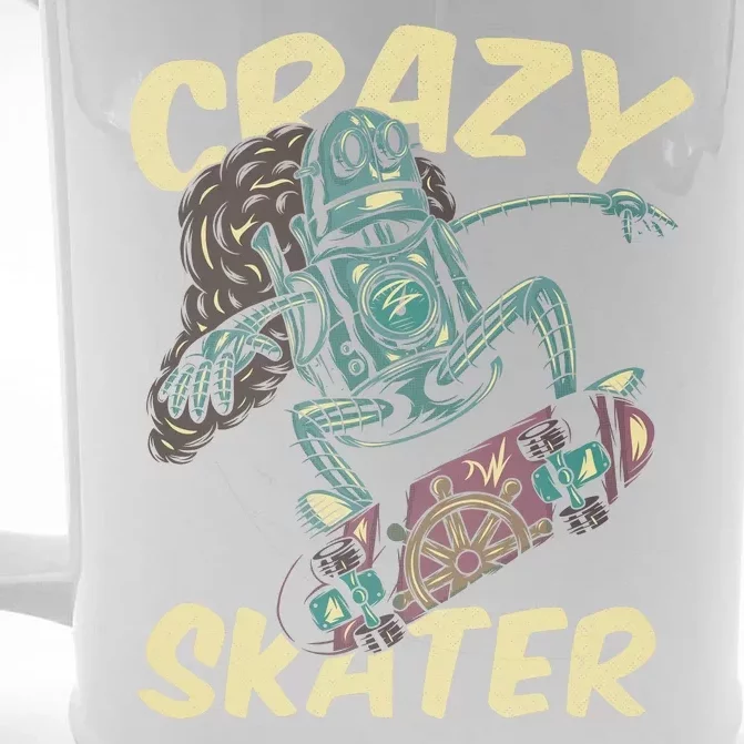 Crazy Skater Front & Back Beer Stein