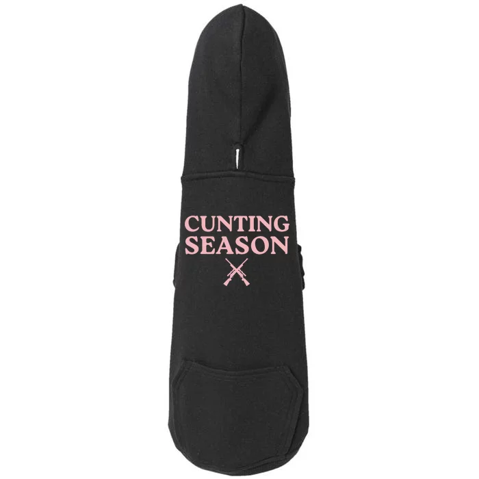 Cunting Season Doggie 3-End Fleece Hoodie