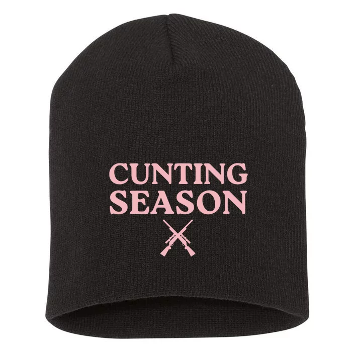 Cunting Season Short Acrylic Beanie