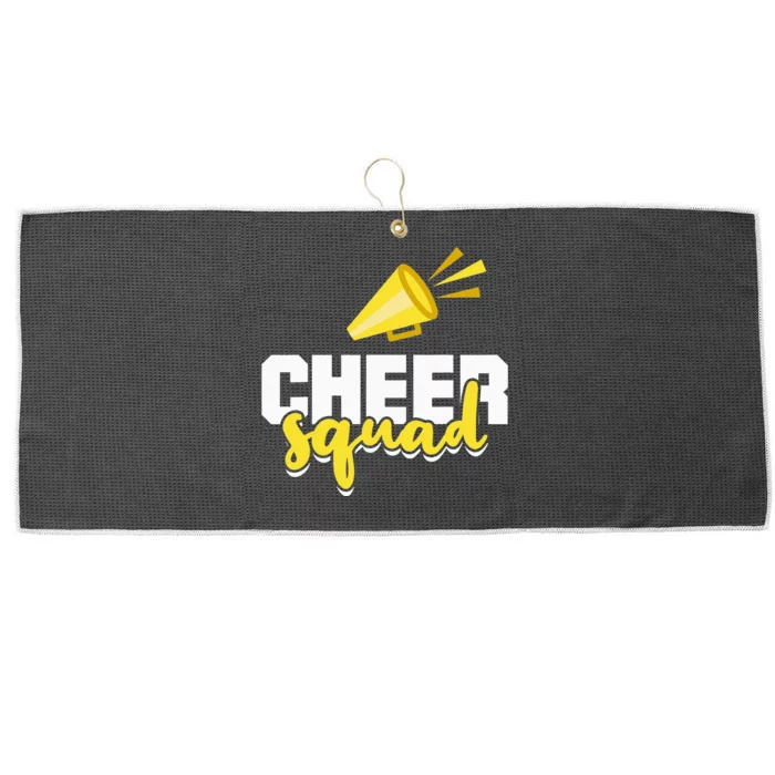 Cheer Squad Cheerleading Funny Cheerleader Large Microfiber Waffle Golf Towel