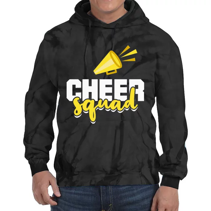 Cheer Squad Cheerleading Funny Cheerleader Tie Dye Hoodie