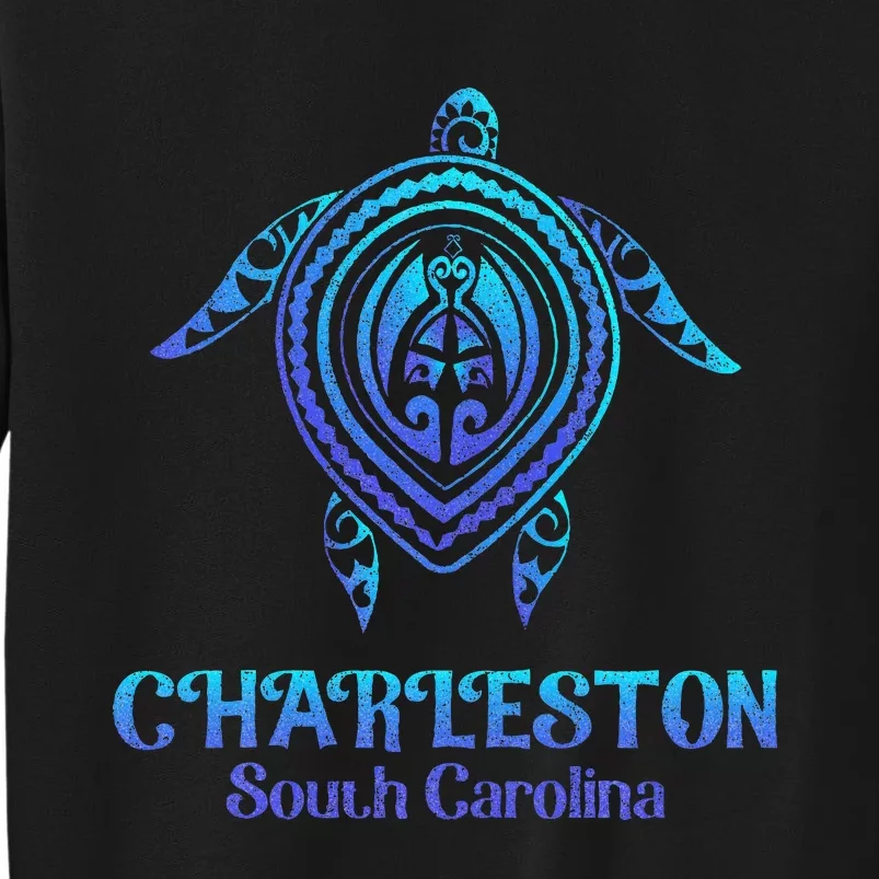 Charleston South Carolina Beach Charleston Sc Sea Turtle Sweatshirt