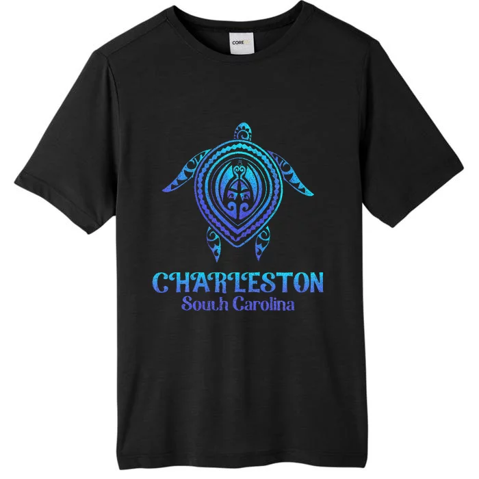 Charleston South Carolina Beach Charleston Sc Sea Turtle ChromaSoft Performance T-Shirt