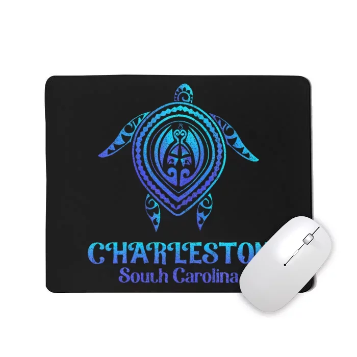 Charleston South Carolina Beach Charleston Sc Sea Turtle Mousepad