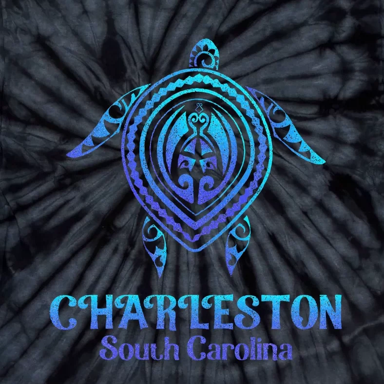 Charleston South Carolina Beach Charleston Sc Sea Turtle Tie-Dye T-Shirt