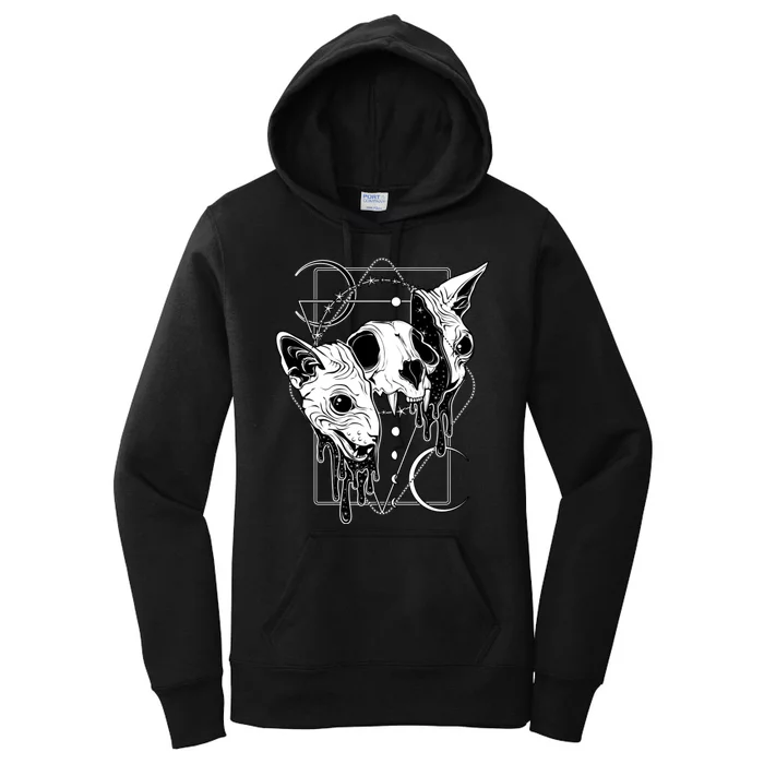 Cosmic Sphynx Women's Pullover Hoodie