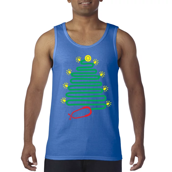 Cute Stethoscope Christmas Tree Nurse Medical Doctor Gift Tank Top